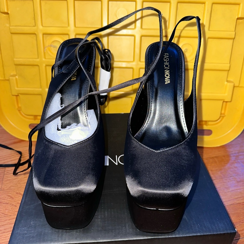 Black heels